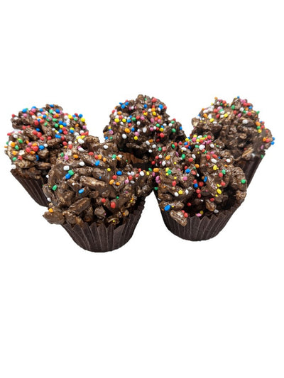 Huds and Toke Dog Treats – Doggy Carob Crackles - Perfect for Doggy Birthdays!