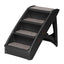 Portable Foldable Dog Steps For Accessing Bed, Sofa, Car - Black