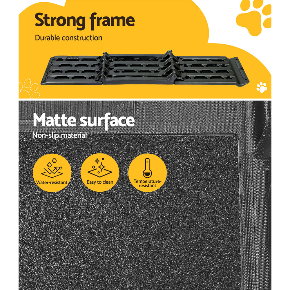 Sturdy Portable & Foldable Dog Ramp - Great for Car Travel