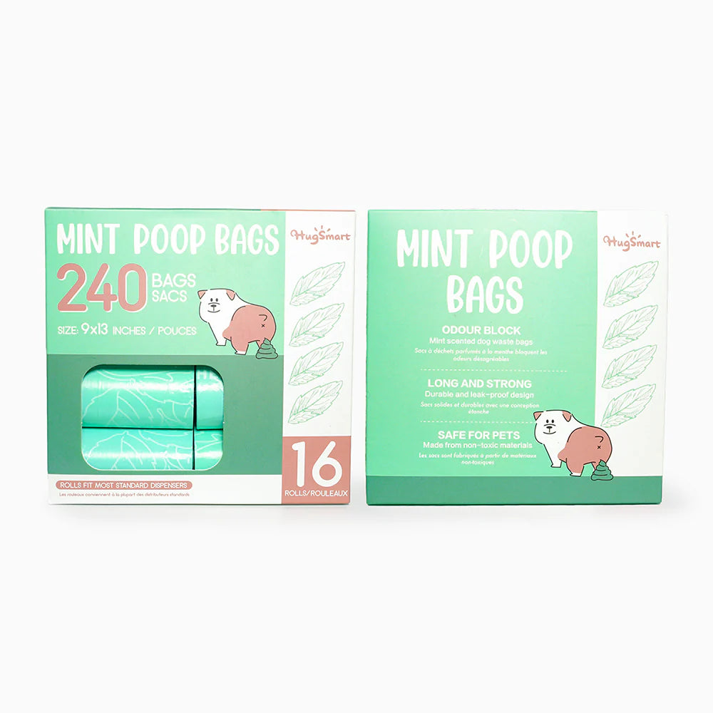 Hugsmart – Mint Poop Bags
