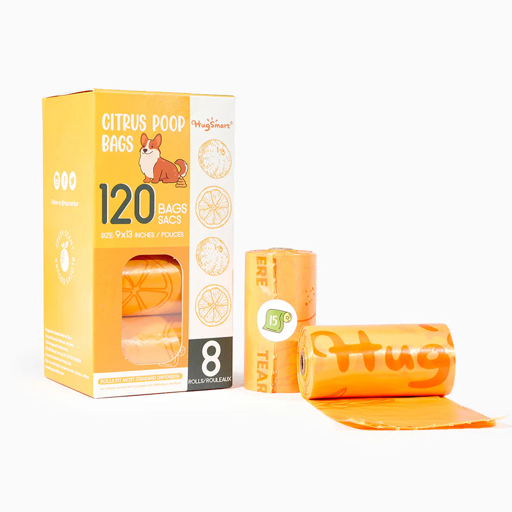 Hugsmart – Citrus Poop Bags
