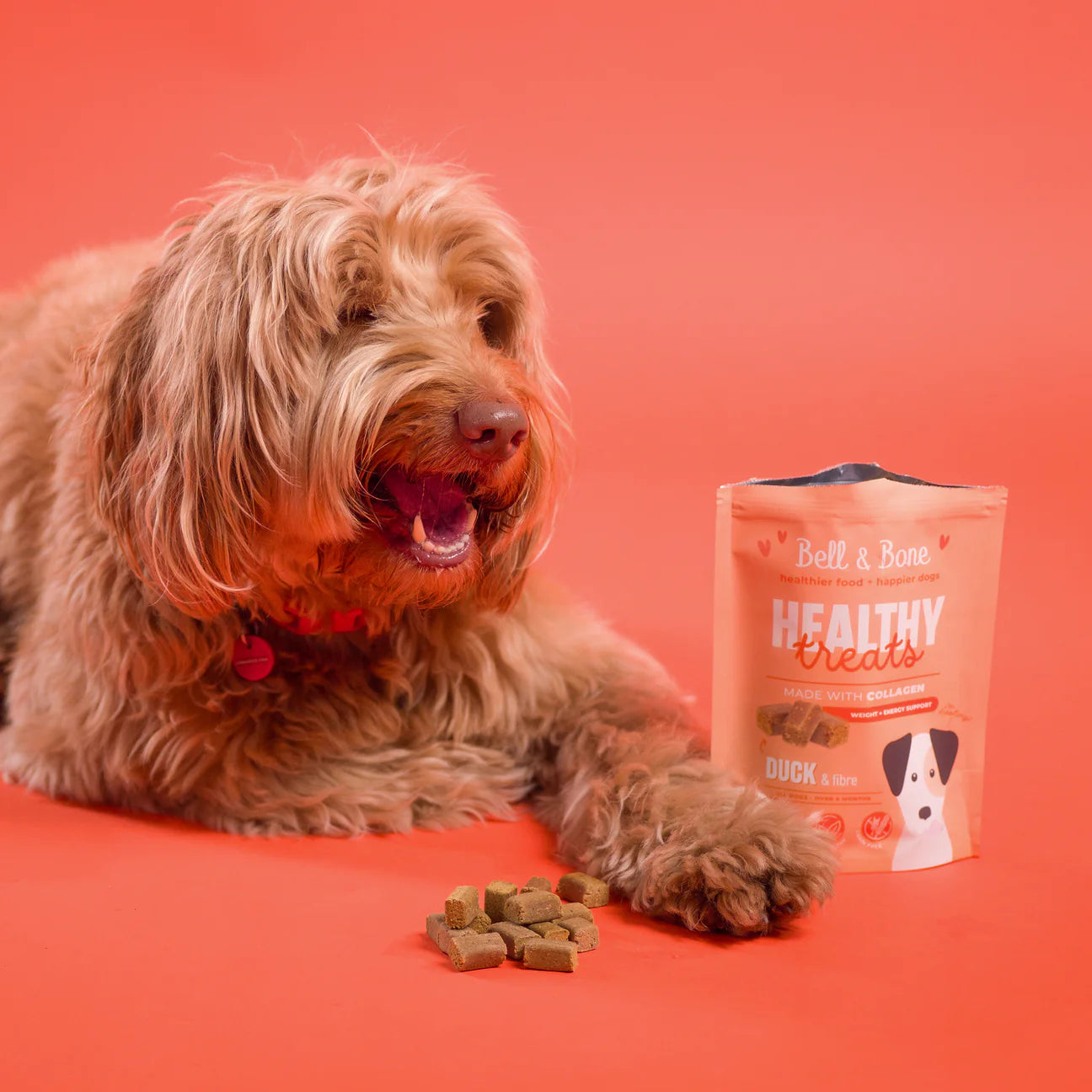 Bell & Bone Healthy Treats Duck (Weight & Energy) 130G - For Pups Over 6 Months