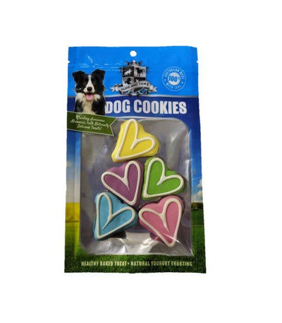 Huds and Toke Dog Treats - Little Doggy Love Hearts - 5 Pieces