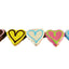 Huds and Toke Dog Treats - Little Doggy Love Hearts - 5 Pieces