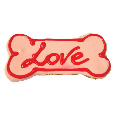 Huds And Toke Dog Treats – Large Love Bone Cookie