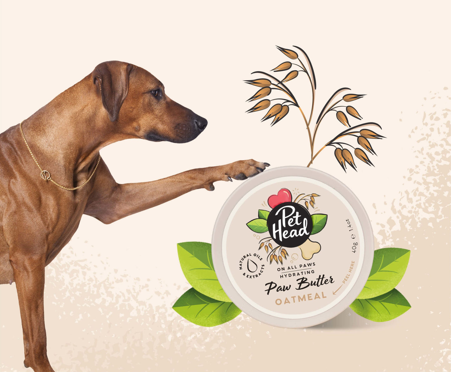 Pet Head On All Paws Moisturising Paw Butter