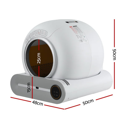XL Automatic Self Cleaning Cat Litter Box with App Control