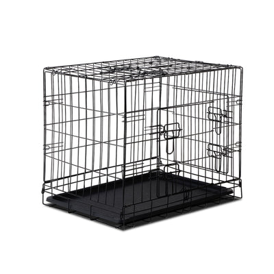 24" Steel Dog Crate with 3 Door Access
