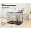 36" Steel Dog Crate with 3 Door Access