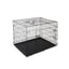 48" Steel Dog Crate with 3 Door Access