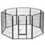 40" Steel 8 Panel Foldable Playpen - Can be Configured in Multiple Ways!