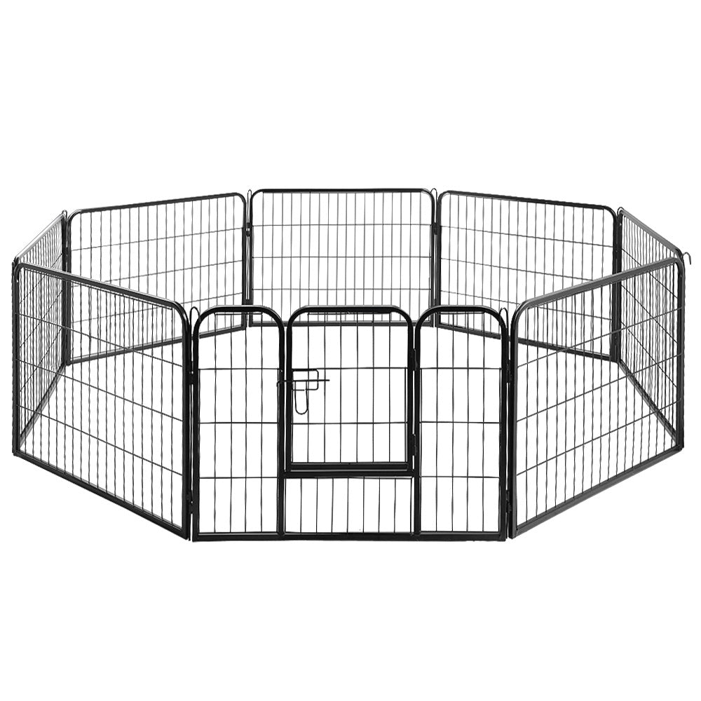 24" Steel 8 Panel Playpen with Multiple Configuration Options