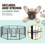 32" Steel 8 Panel Playpen with Multiple Configuration Options