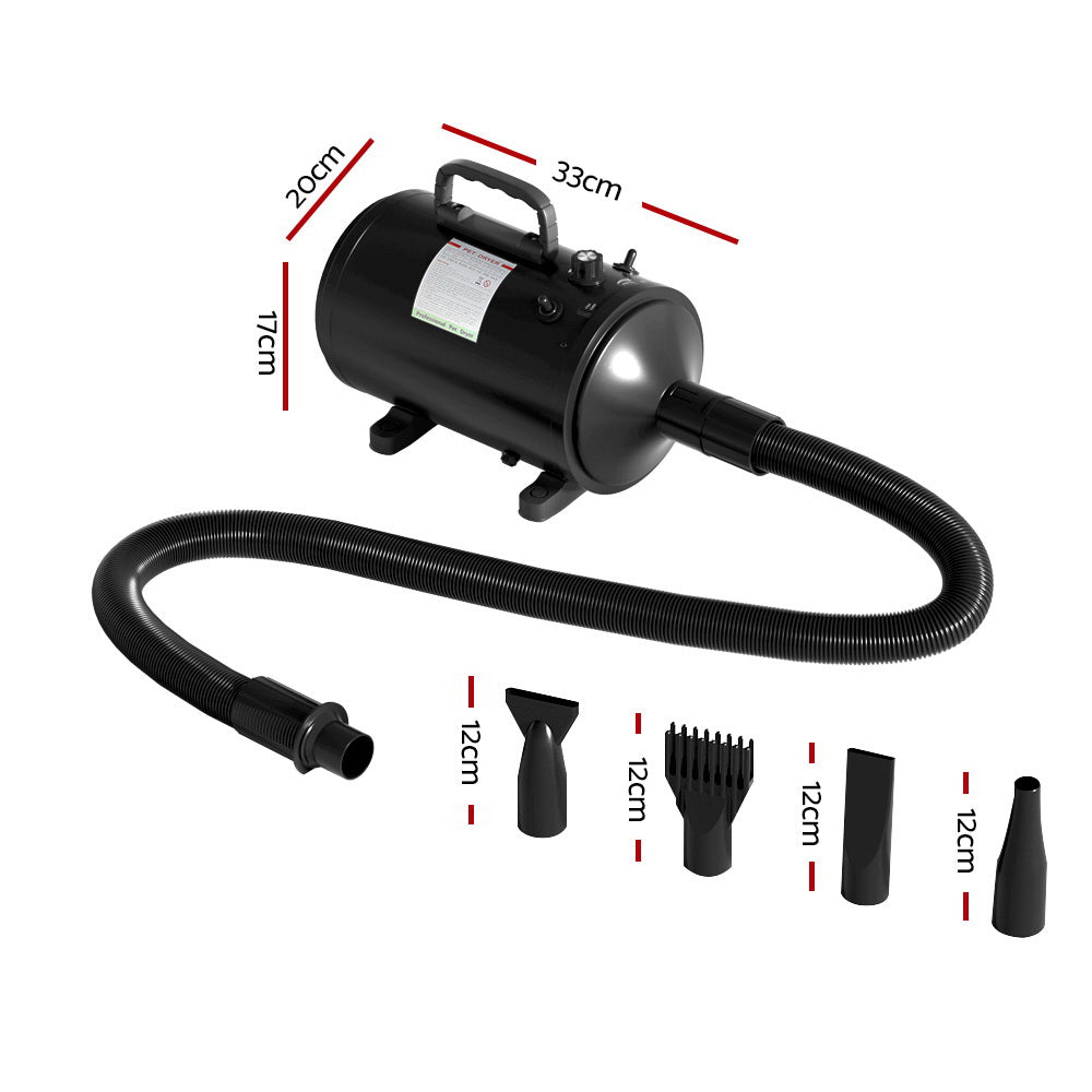Portable Low Noise Hair Dryer for Dog and Cat Grooming