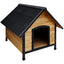 Sturdy Extra Large Wooden Dog Kennel - Spacious, Ventilated and Weatherproof