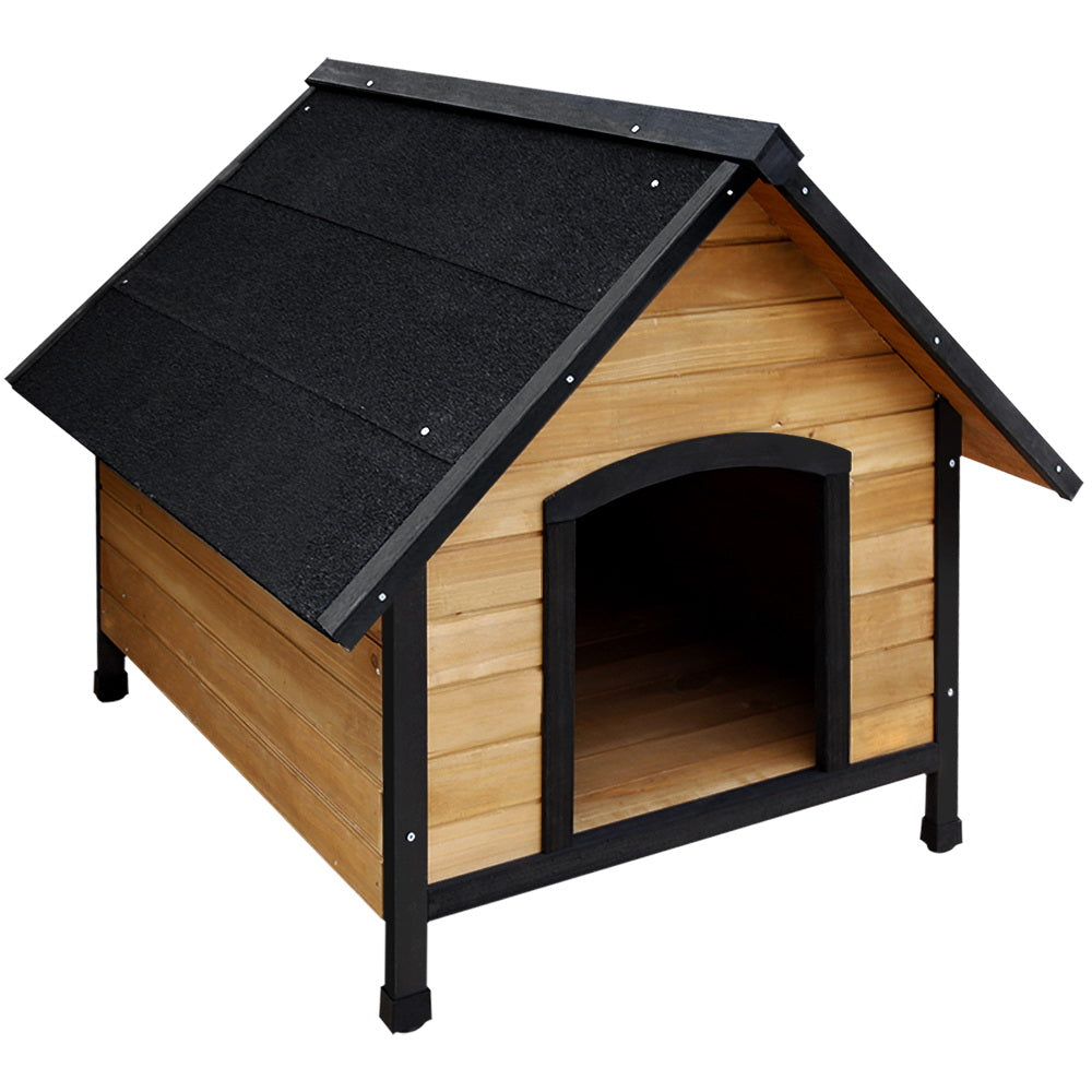 Sturdy Extra Large Wooden Dog Kennel - Spacious, Ventilated and Weatherproof