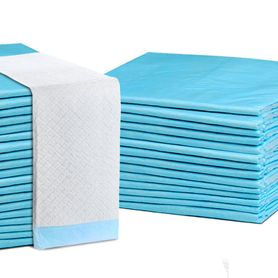 400pcs 60x60cm Super Absorbent Puppy Training Pads - Blue