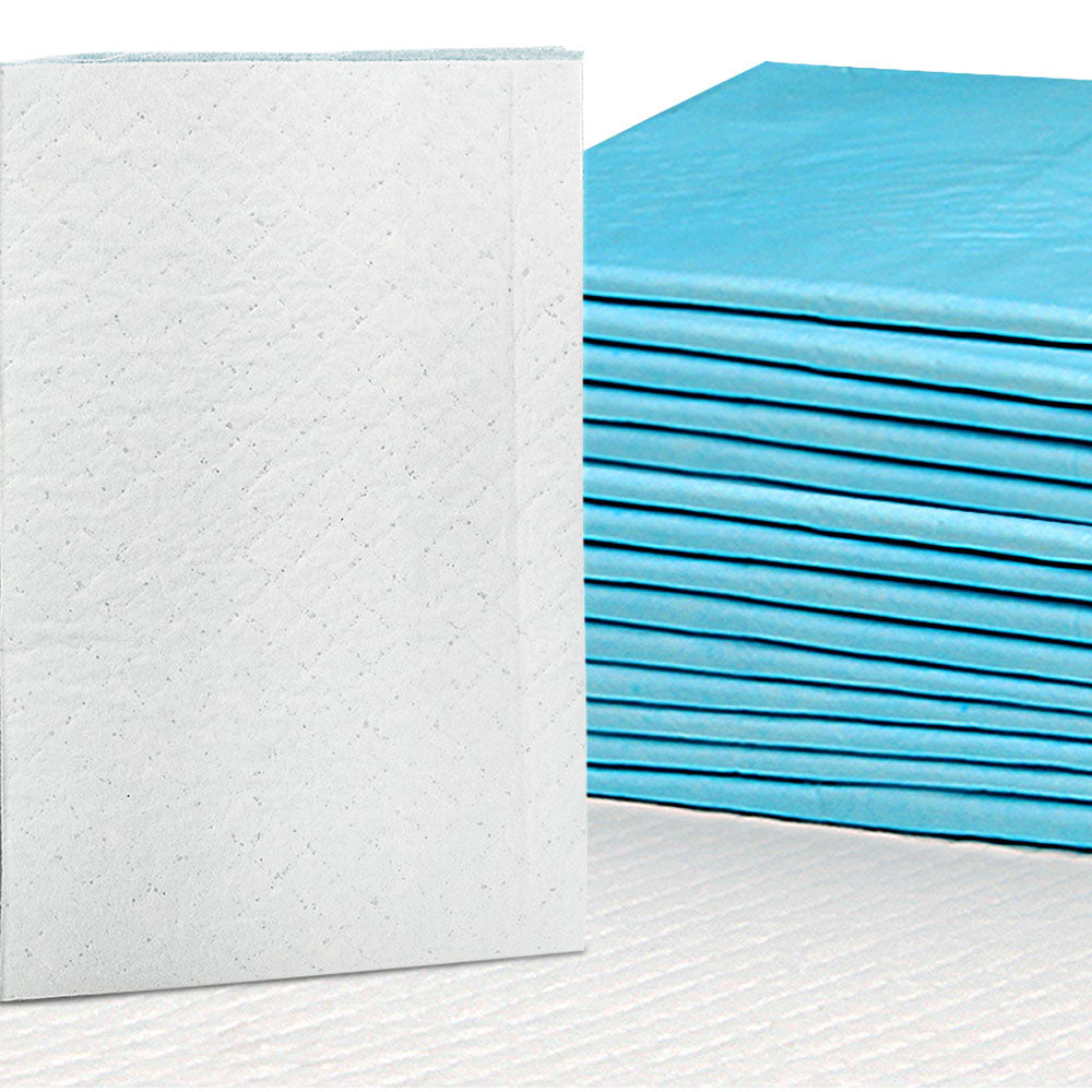 400pcs 60x60cm Super Absorbent Puppy Training Pads - Blue