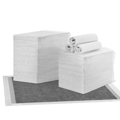 400pcs 60x60cm Super Absorbent Puppy Training Pads - Grey