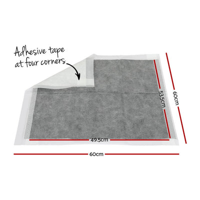 400pcs 60x60cm Super Absorbent Puppy Training Pads - Grey