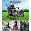 i.Pet Foldable 3 in 1 Carrier, Car Seat & Pet Stroller - Grey