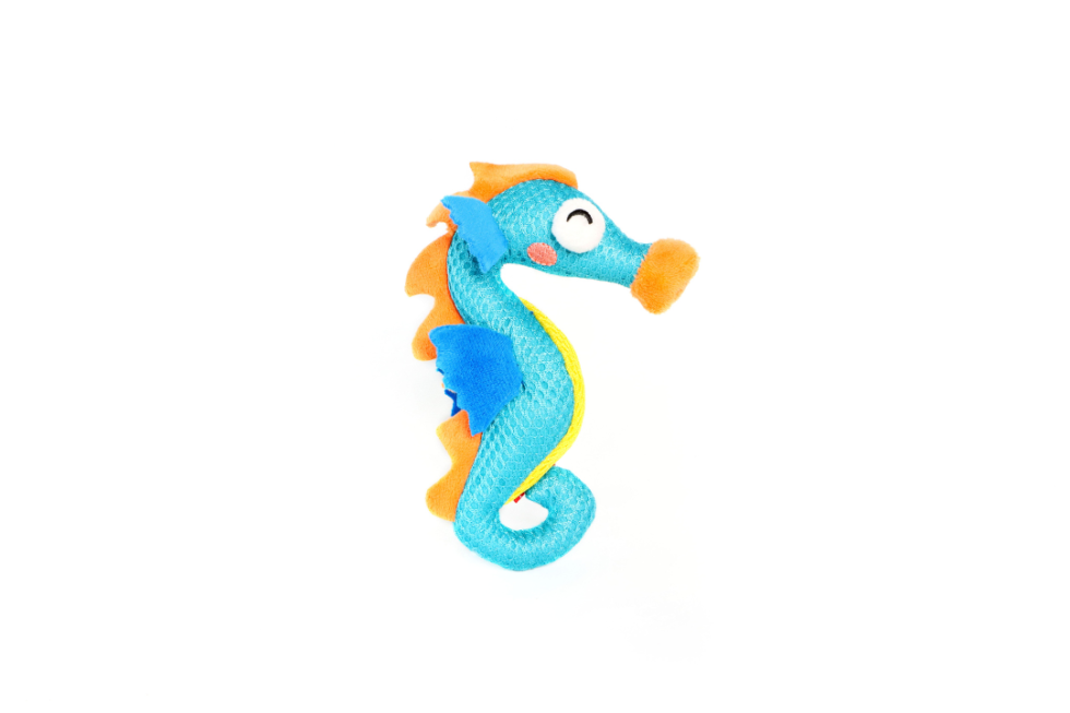 GiGwi Dental Mesh Catnip Seahorse - For Clean and Healthy Cat Teeth!