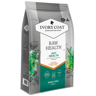 Ivory Coat Raw Health Adult Dog Food – Gut Health