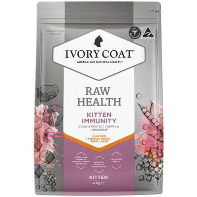 Ivory Coat Raw Health Kitten Kibble – Kitten Immunity