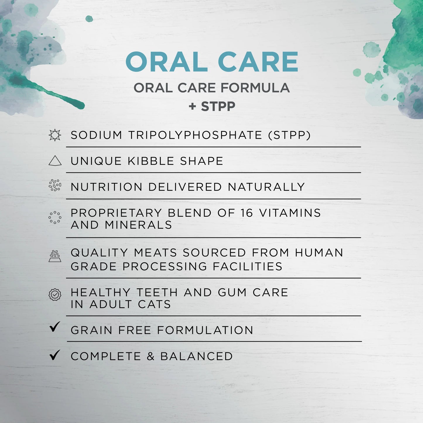 Ivory Coat Raw Health Adult Cat Kibble – Oral Care