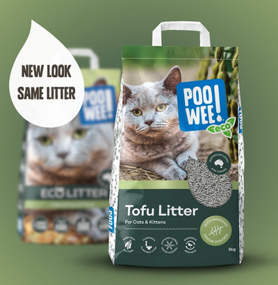 PooWee! Eco Friendly Tofu Cat Litter 5kg