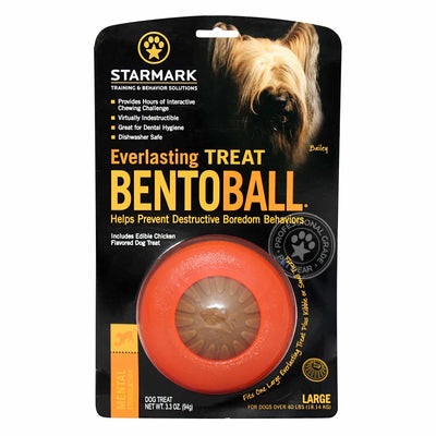 Starmark – Everlasting Bento Ball for Dogs - Keeps Teeth Clean!