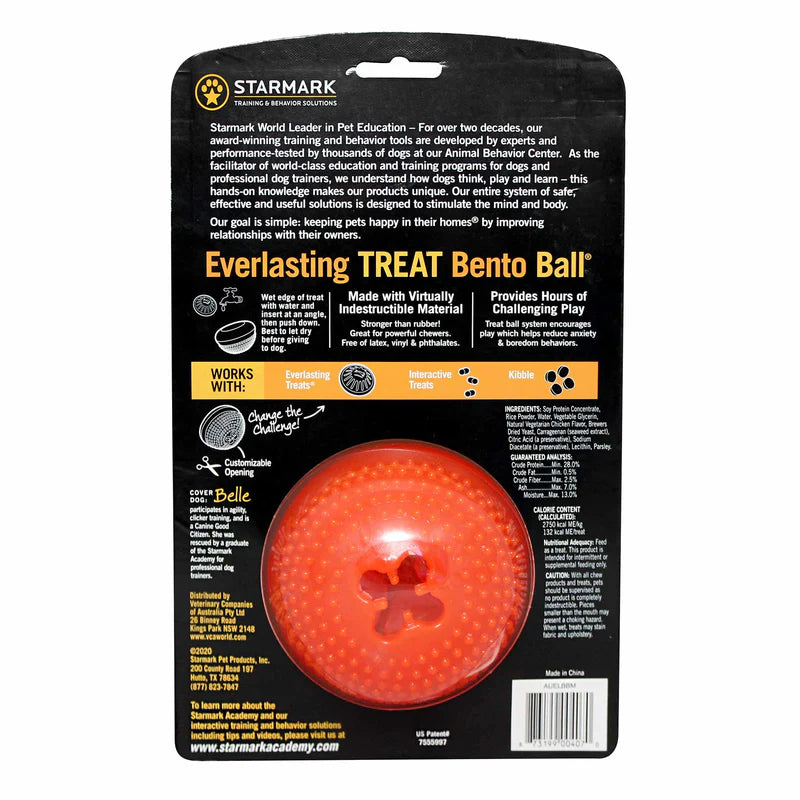 Starmark – Everlasting Bento Ball for Dogs - Keeps Teeth Clean!