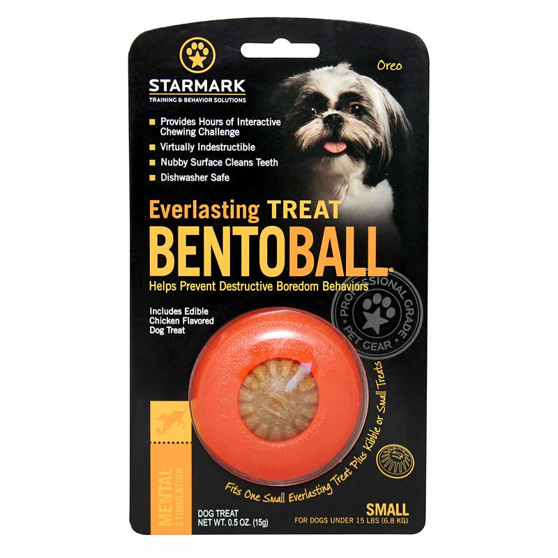 Starmark – Everlasting Bento Ball for Dogs - Keeps Teeth Clean!