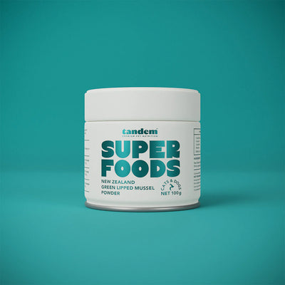 Tandem Super Foods – New Zealand Green Lipped Mussel Powder for Cats & Dogs