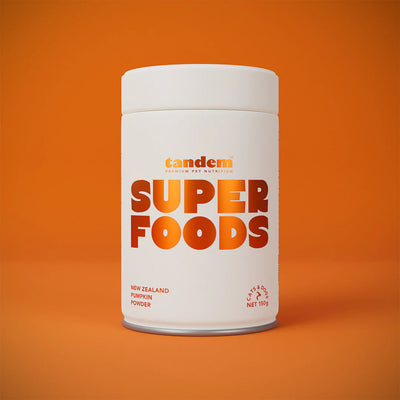 Tandem Super Foods – New Zealand Pumpkin Powder for Cats and Dogs