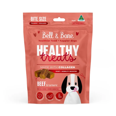 Bell & Bone Healthy Treats Beef (Joint & Mobility) 130G - For Pups Over 6 Months