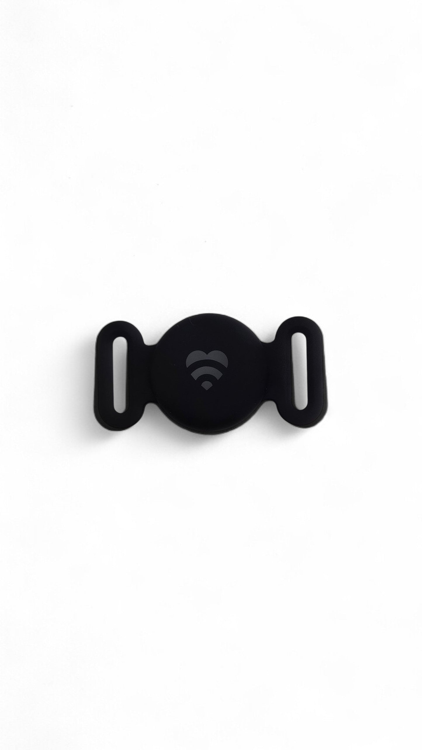 Lovefone Silicone "Find My" Apple AirTag Holder for Pet Collars - Black