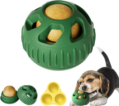 Treat Dispensing Interactive Dog Toy - Durable Dog Puzzle for Small & Medium Dogs