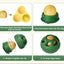 Treat Dispensing Interactive Dog Toy - Durable Dog Puzzle for Small & Medium Dogs