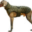 Warm Winter Dog Coat - Waterproof, Adjustable & Reflective - Size M - Green