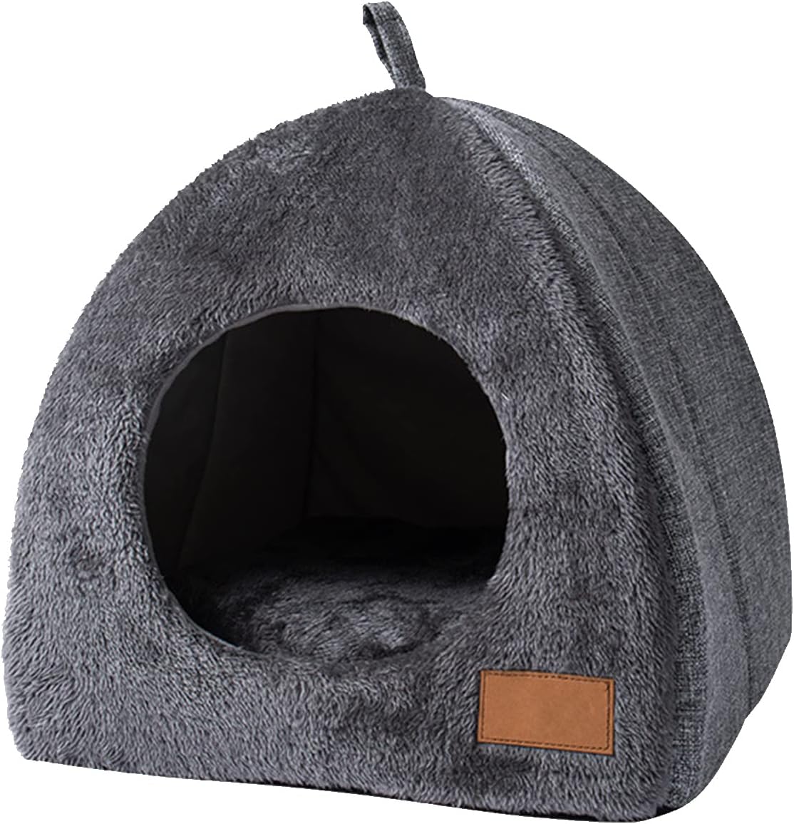 Igloo Cave Bed for Cats & Kittens with Removable Washable Cushion
