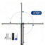 Grooming Arm/ Stand - Safely Secure Your Dog for Grooming - For Small to Medium Dogs