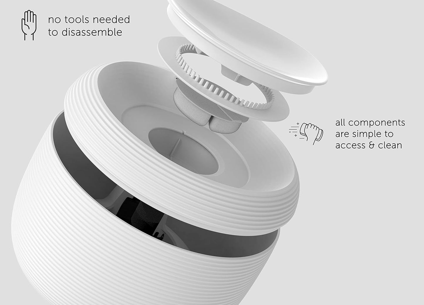 2.5L Smart and Stylish Electric Water Fountain for Cats & Dogs