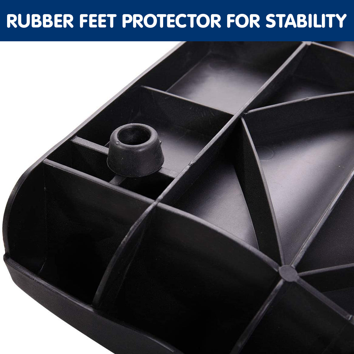 Furtastic Foldable Car Dog Ramp - Black