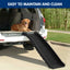Furtastic Foldable Car Dog Ramp - Black
