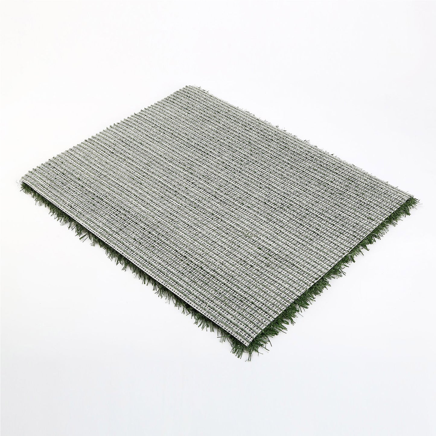 Paw Mate Durable PVC Toilet Tray with Grass Mat Included 63cm x 50cm