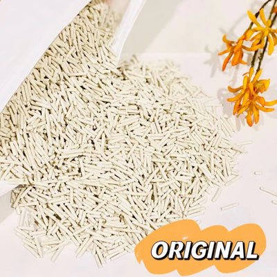 16KG Eco-Friendly Tofu Cat Litter in Original - Biodegradable and Flushable
