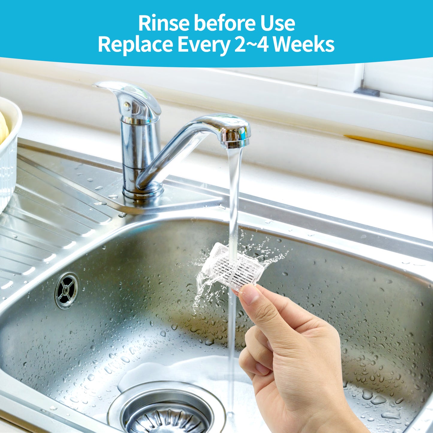 16 Filter Replacement Cartridges for Ceramic Pet Water Fountain