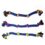 3 Pack 54cm Knotted Cotton Ropes for Chewing and Tug Games