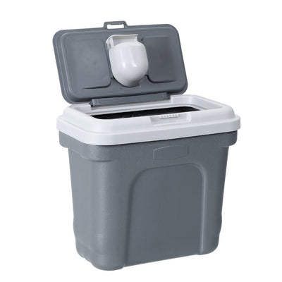 30L Food Storage Container with Scoop - Grey
